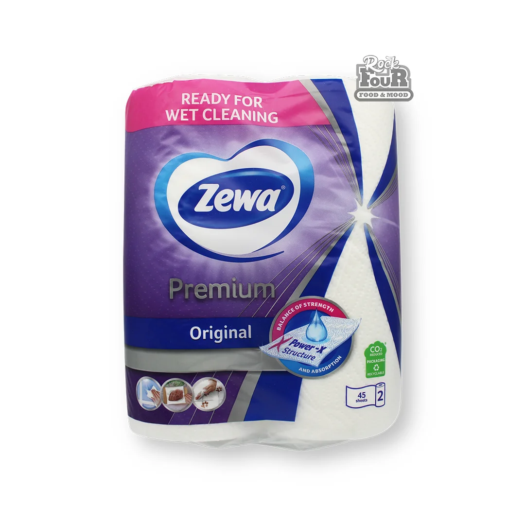 Խոհանոցային թղթյա սրբիչ «Zewa Premium» 2հատ